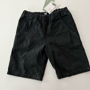 H&M Navy Blue Elastic Waist Shorts